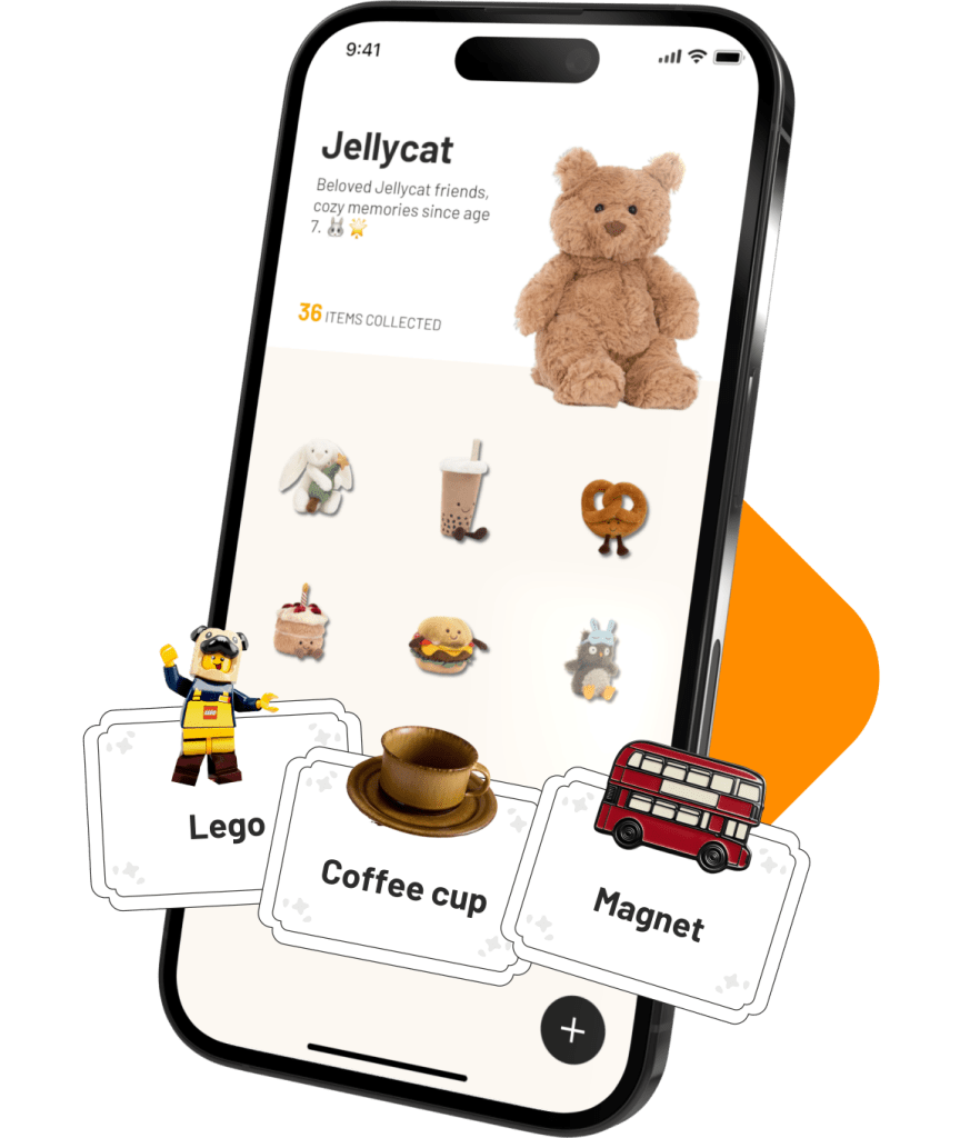 Personal collection - collect cherished treasures and memories