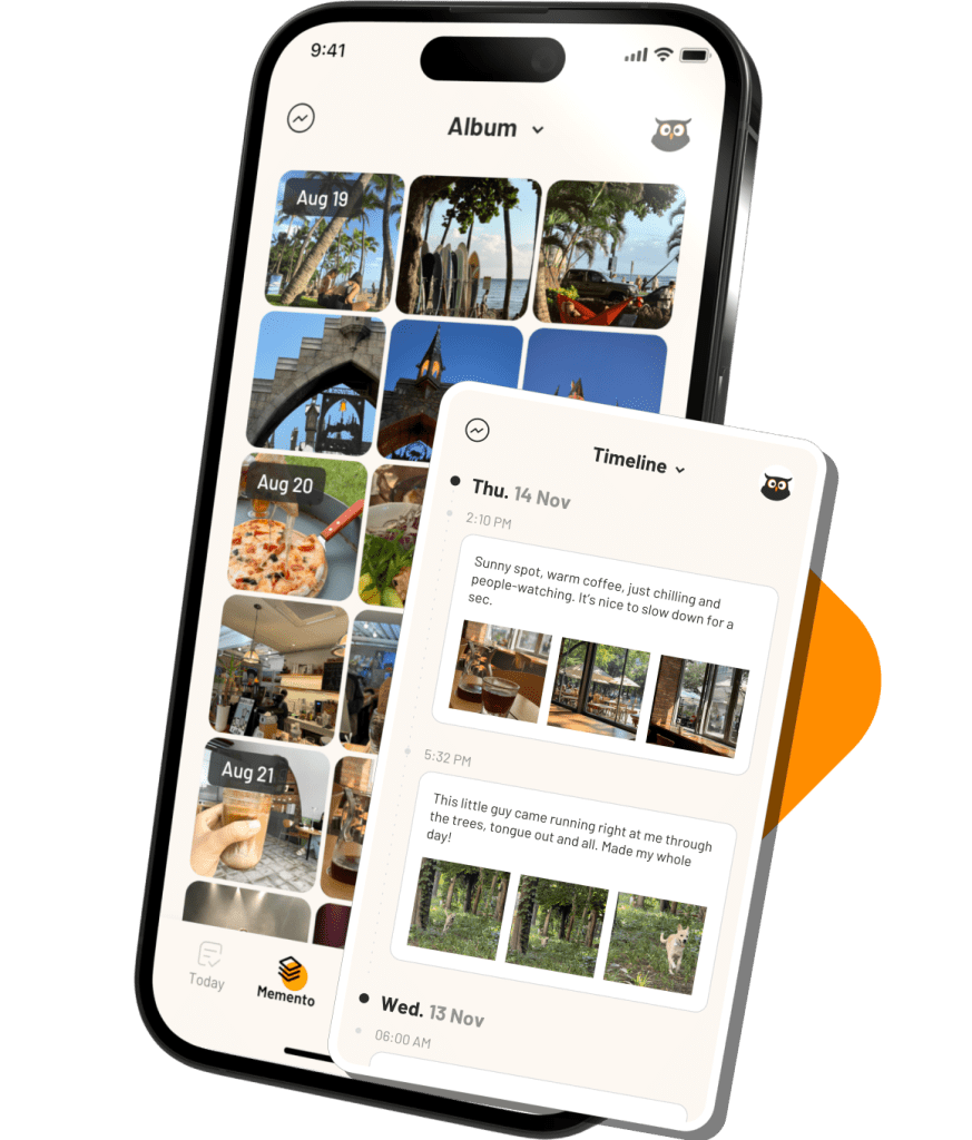 More than a journal - view memories in multiple ways