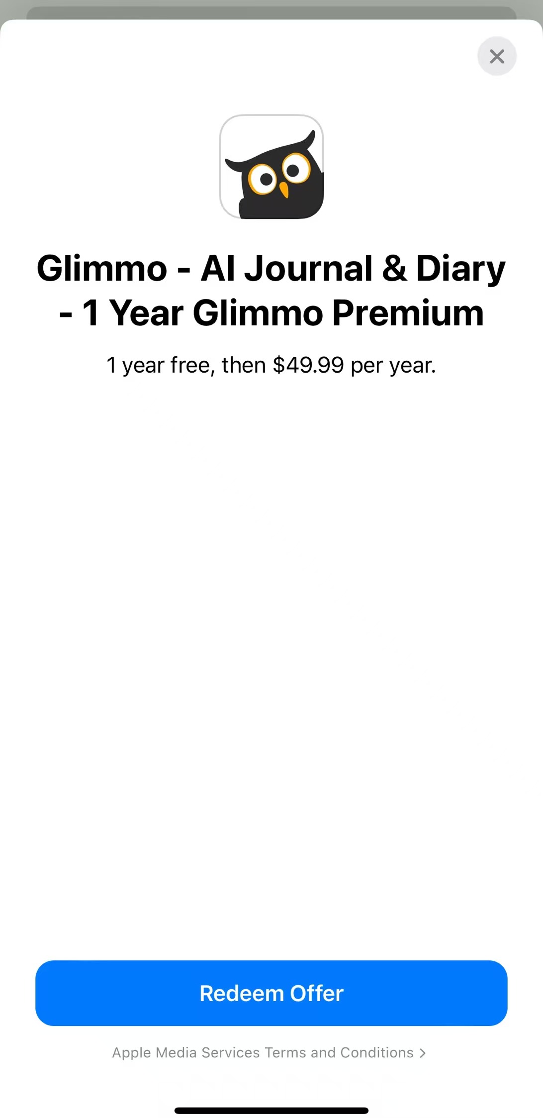Step 5: Enjoy Glimmo Premium